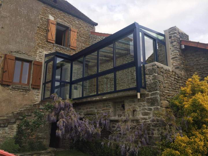 Pose de menuiserie alu, Montchanin